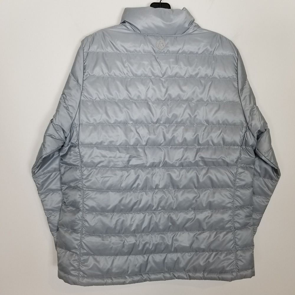 Marmot Women Jena Down Jacket 700 Fill Power Sz XL Gray Puffer Zip Up Warm - Picture 6 of 16